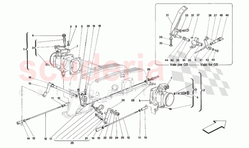 Part Diagram for Ferrari 157657