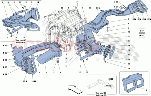 Part Diagram for Ferrari 83434200