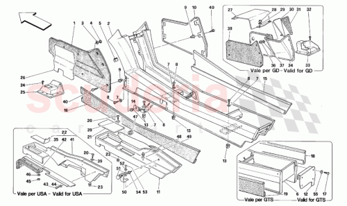 Part Diagram for Ferrari 63377100