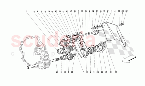 Part Diagram for Ferrari 161487