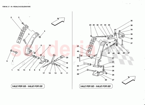 Part Diagram for Ferrari 163174