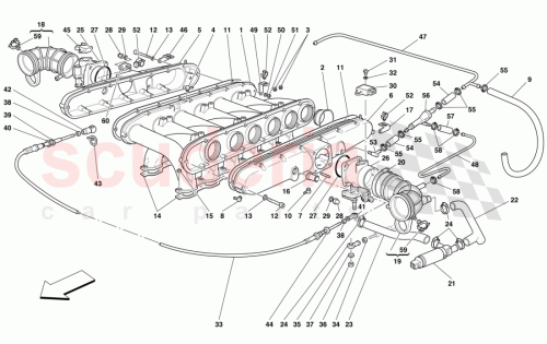 Part Diagram for Ferrari 178543