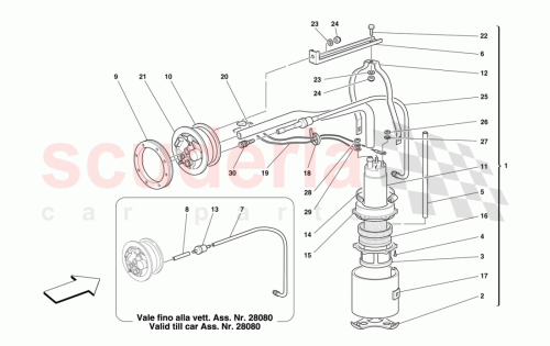 Part Diagram for Ferrari 897696