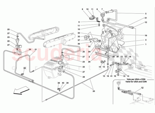 Part Diagram for Ferrari 186638