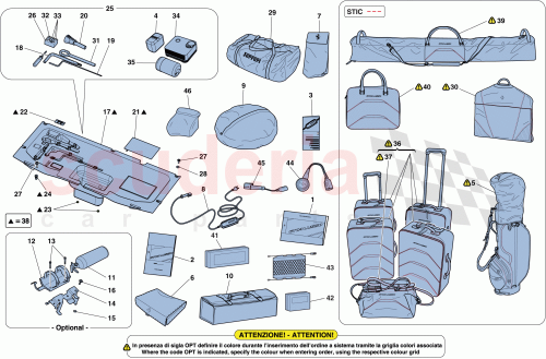 Part Diagram for Ferrari 946685