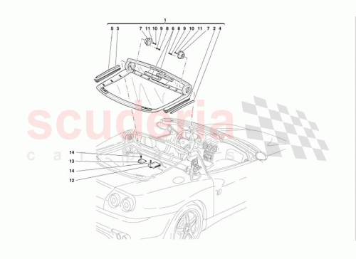 Part Diagram for Ferrari 167958