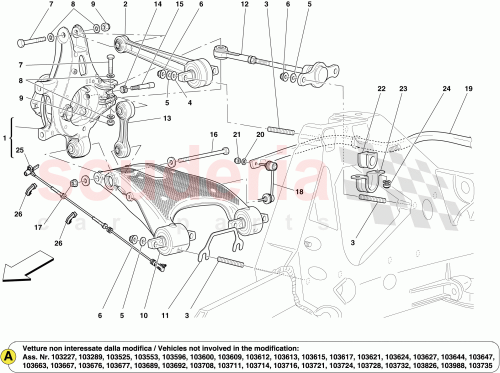 Part Diagram for Ferrari 299933