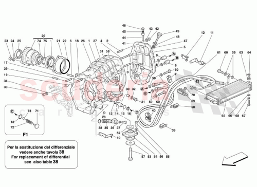Part Diagram for Ferrari 251638