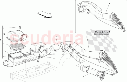 Part Diagram for Ferrari 229578