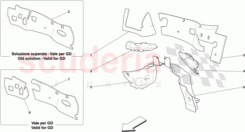 Part Diagram for Ferrari 66963600
