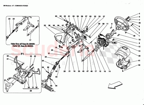 Part Diagram for Ferrari 65310600