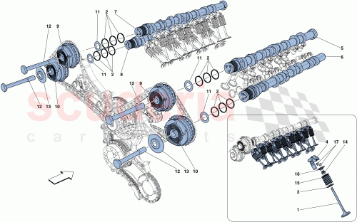 Part Diagram for Ferrari 314784