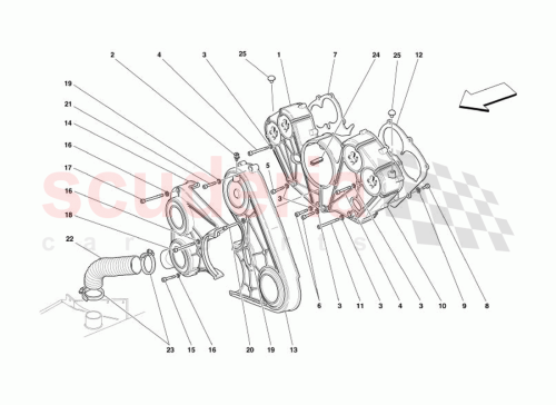 Part Diagram for Ferrari 155479