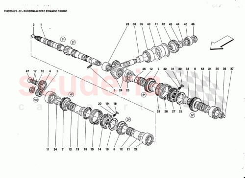 Part Diagram for Ferrari 170065