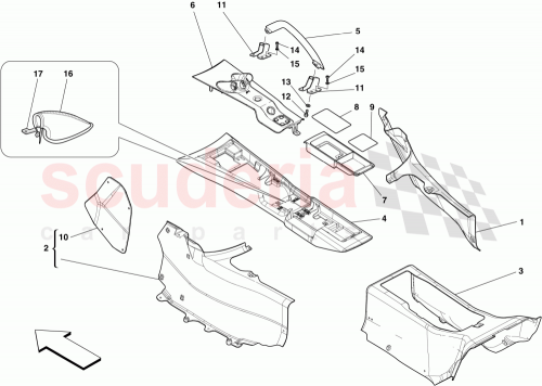 Part Diagram for Ferrari 83212900