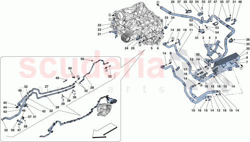 Part Diagram for Ferrari 321460
