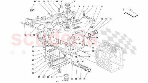 Part Diagram for Ferrari 13522170