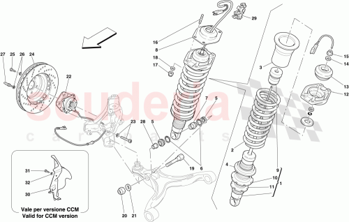 Part Diagram for Ferrari 189998