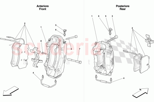 Part Diagram for Ferrari 234491