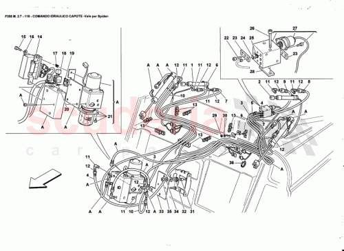 Part Diagram for Ferrari 168889