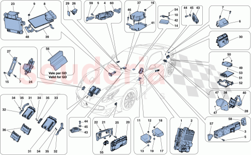 Part Diagram for Ferrari 341962