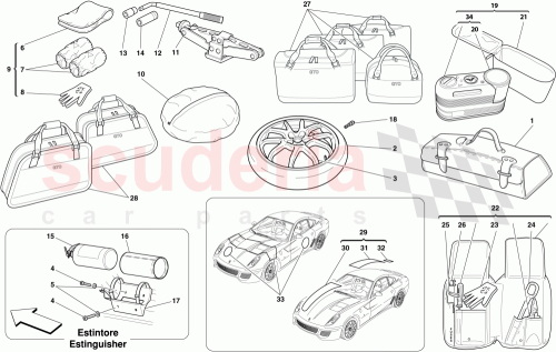 Part Diagram for Ferrari 84751300