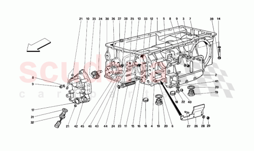 Part Diagram for Ferrari 11903140