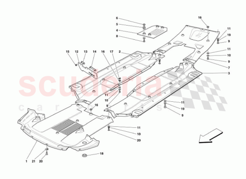 Part Diagram for Ferrari 68595500