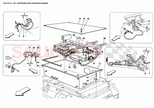 Part Diagram for Ferrari 232694