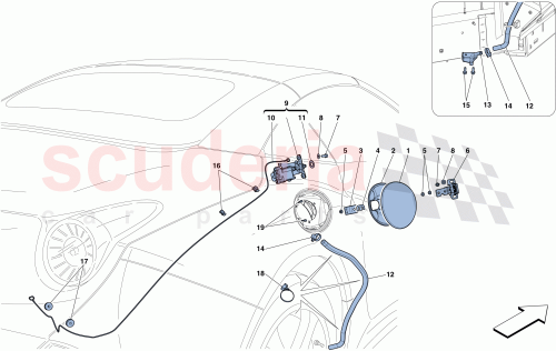 Part Diagram for Ferrari 84487800