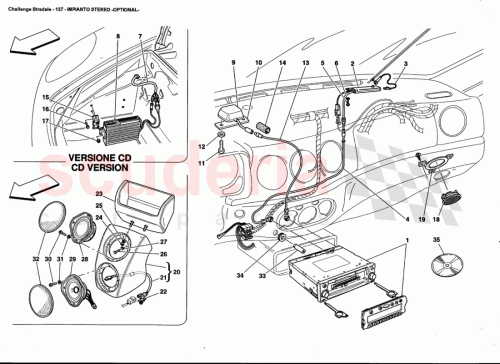 Part Diagram for Ferrari 66368900