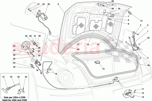 Part Diagram for Ferrari 68578700