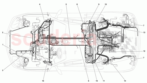 Part Diagram for Ferrari 182857