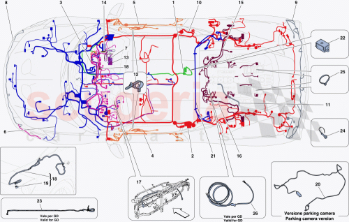 Part Diagram for Ferrari 301913