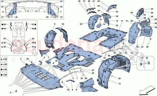 Part Diagram for Ferrari 87171500