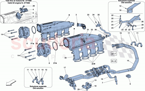 Part Diagram for Ferrari 303697