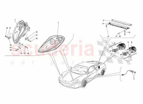 Part Diagram for Ferrari 241531