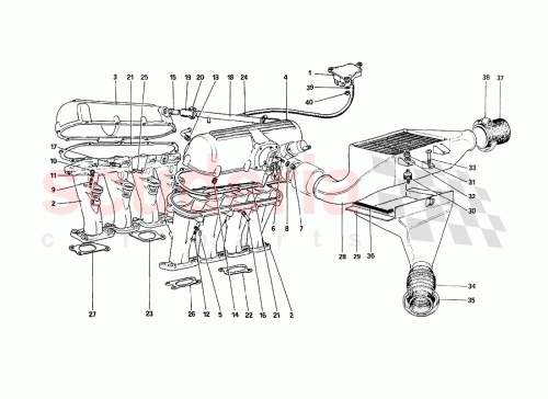 Part Diagram for Ferrari 124791