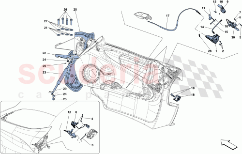 Part Diagram for Ferrari 82343400