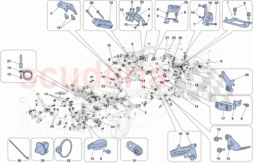 Part Diagram for Ferrari 294115