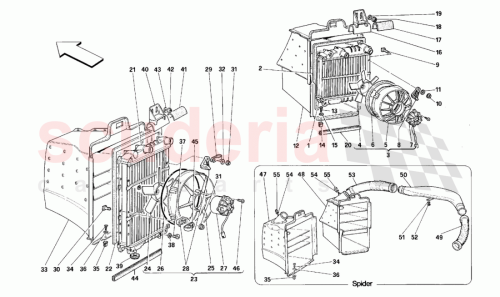 Part Diagram for Ferrari 155038