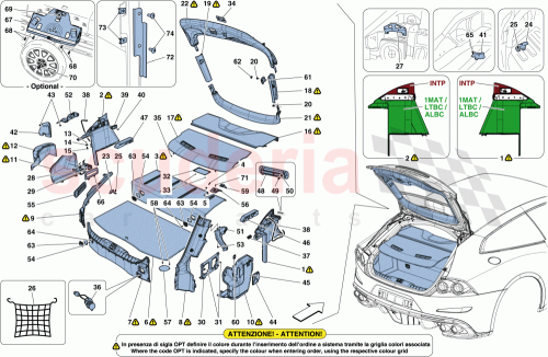 Part Diagram for Ferrari 799027