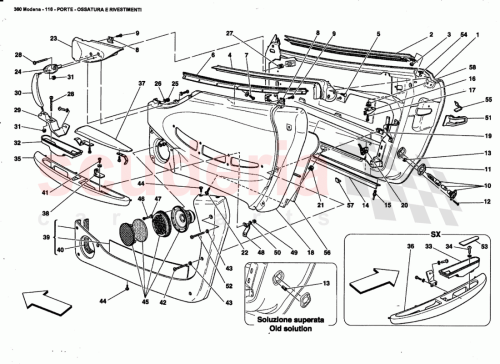 Part Diagram for Ferrari 65704200