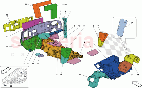 Part Diagram for Ferrari 82299500