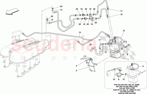 Part Diagram for Ferrari 180636