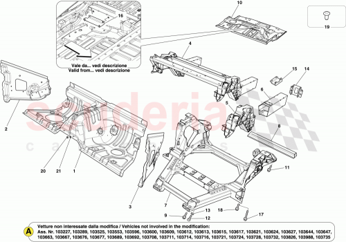 Part Diagram for Ferrari 985273694