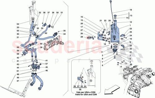 Part Diagram for Ferrari 287815