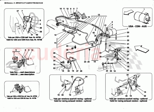 Part Diagram for Ferrari 178497