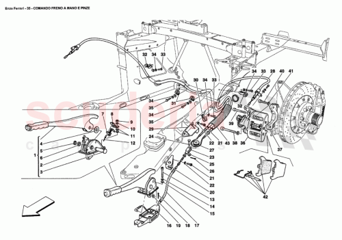 Part Diagram for Ferrari 50084409