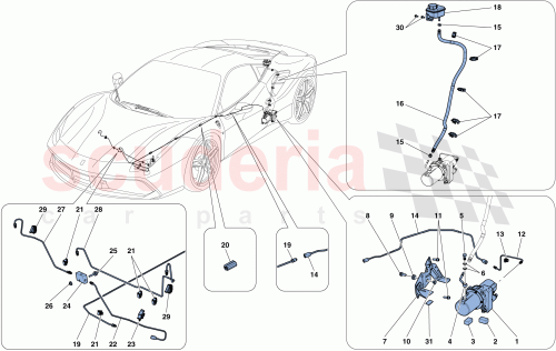 Part Diagram for Ferrari 308993